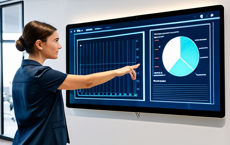 **
A UX researcher observes a woman in a modern office setting, interacting with a large touchscreen display, fully clothed, appropriate attire. The screen displays a heatmap overlay showing gesture patterns. Focus on the researcher's attentive gaze and the user's hand position on the screen. Professional setting, clean environment, natural lighting, perfect anatomy, correct proportions, well-formed hands, safe for work, appropriate content, fully clothed, professional.
**