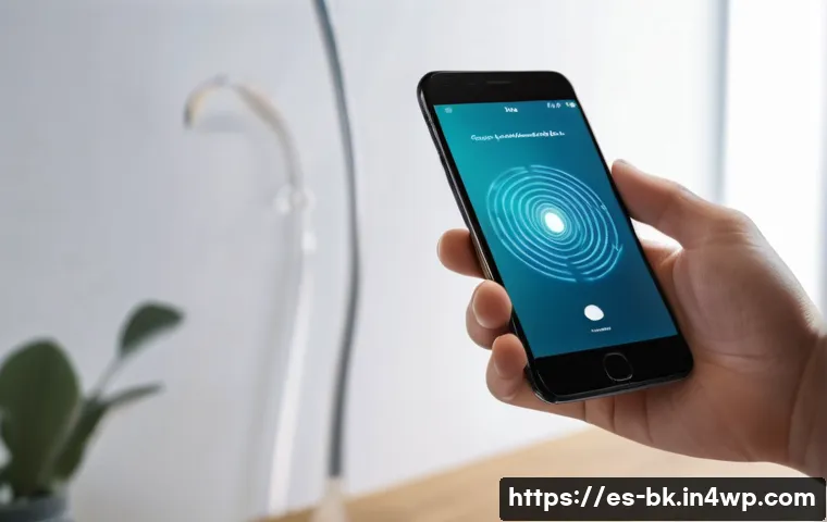 제스처 기반 인터페이스를 적용한 최신 앱 리뷰 - A modern smartphone user interacting with a mobile device that features advanced haptic feedback tec...